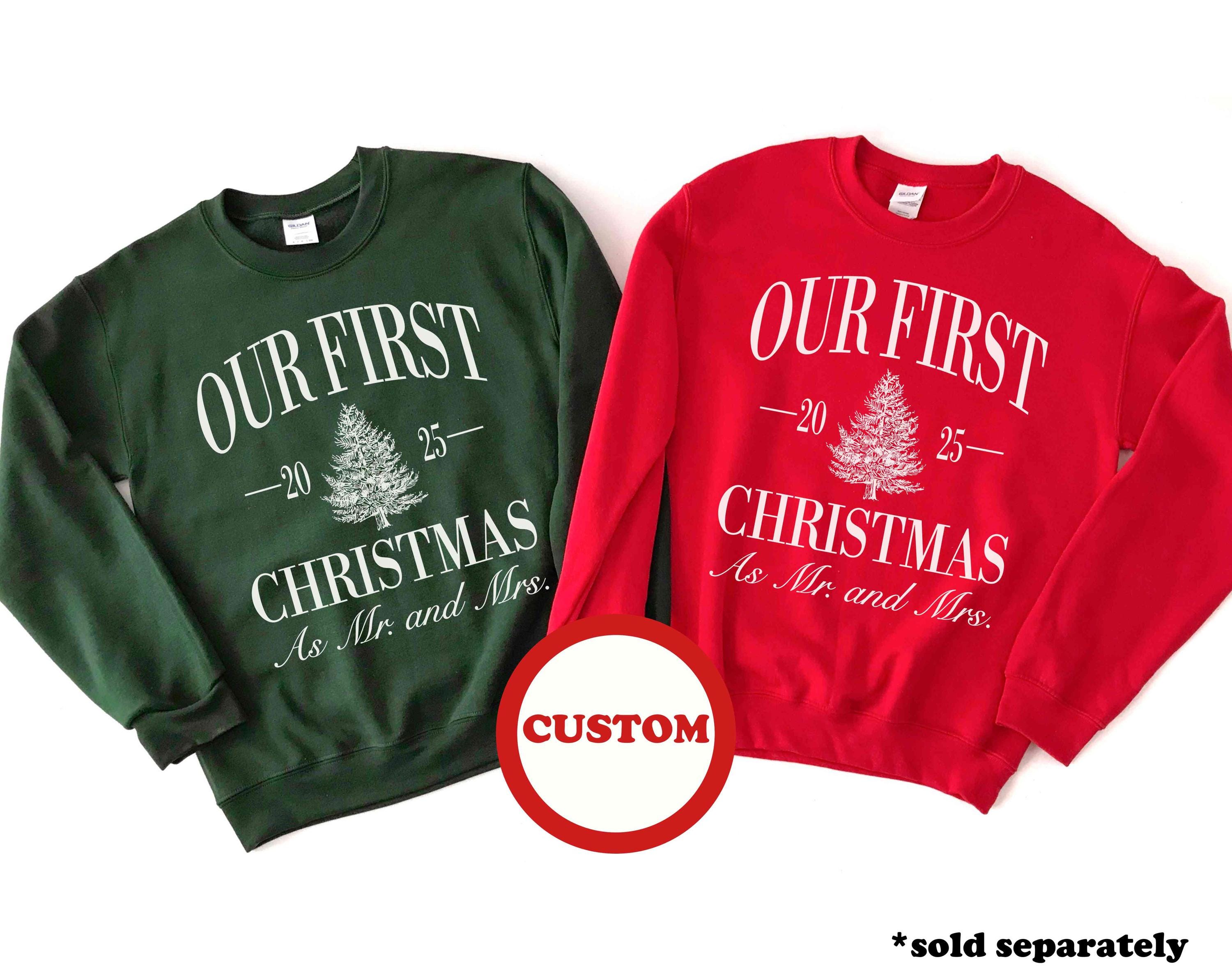 Custom Mr And Mrs Sweatshrts, Couples Sweatshrts, Honeymoon Sweatshrt, Brde Gft Set