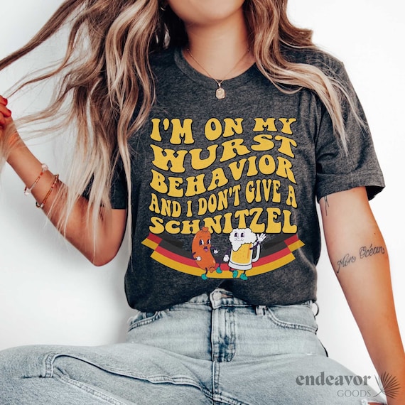Funny Oktoberfest Shirt Oktoberfest Shirts Group Drinking Shirts Retro Oktoberfest Tshirt Matching Shirts Wurst Behavior Schnitzel Faced