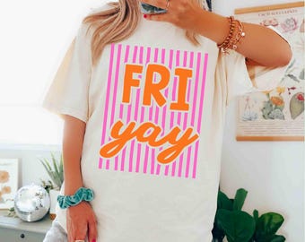 Comfort Colors Friyay Teacher Shirt Funny Teacher Gift back to school t-shirts last day of school