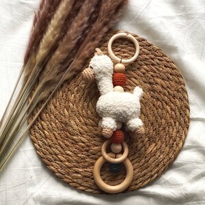 Alpaca wagon hanger/tensioner pattern, alpaca crochet pattern image 2