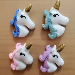 Colorful sleepy unicorn Cover Minder or fridge magnet