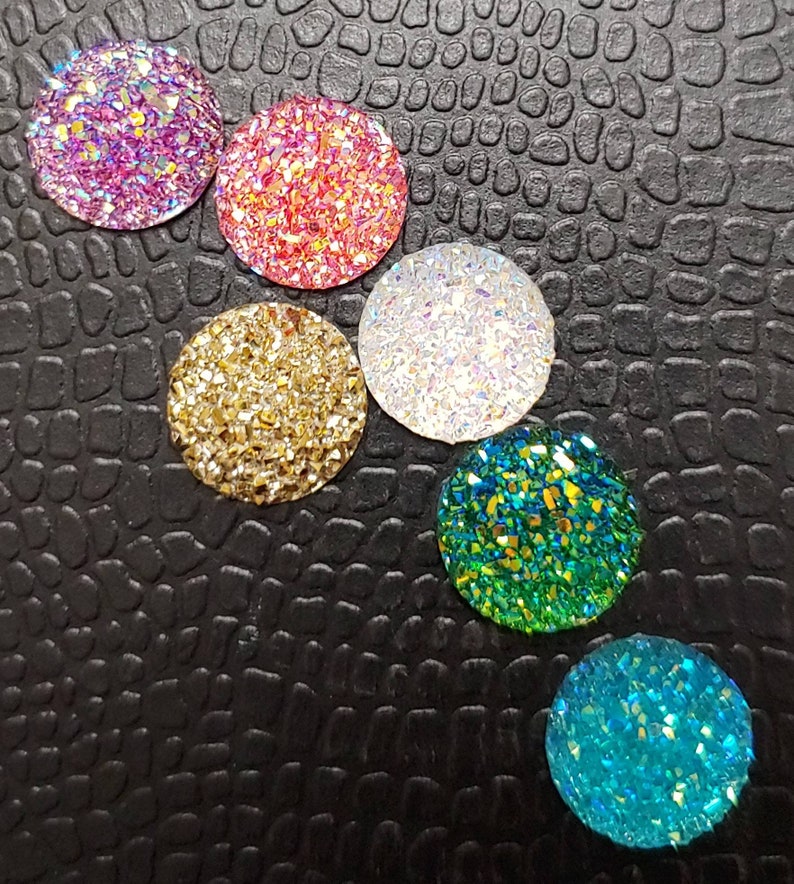 Crystal Sparkle round cover minder/'s