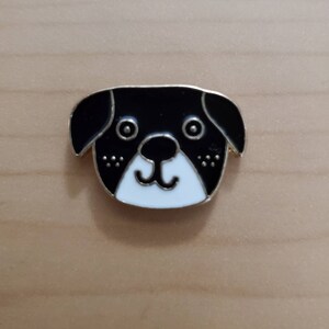 Metal dog face
