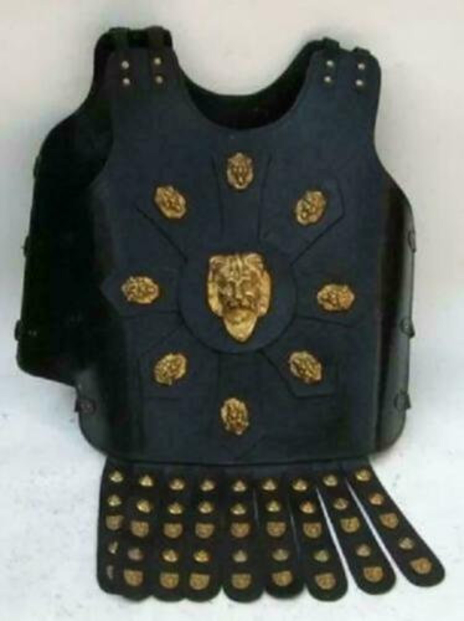 Armatura Spalle In Pelle Medievale - Cosplay Cavaliere, Regolabile, Per Halloween E Eventi - Foto 5