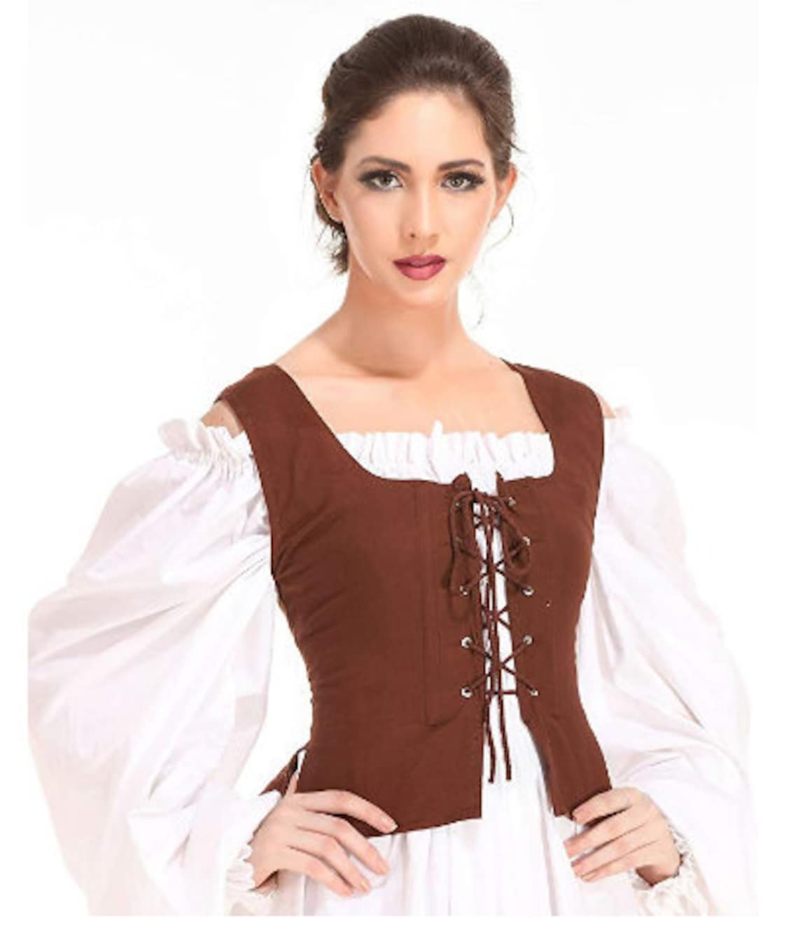 Medieval Wench Pirate Renaissance Cosplay Costume Peasant Etsy