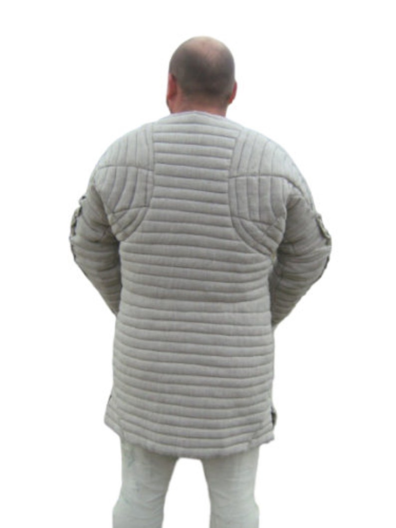 Medieval Thick Padded Gambeson suit of armor quilted costumes theater larp