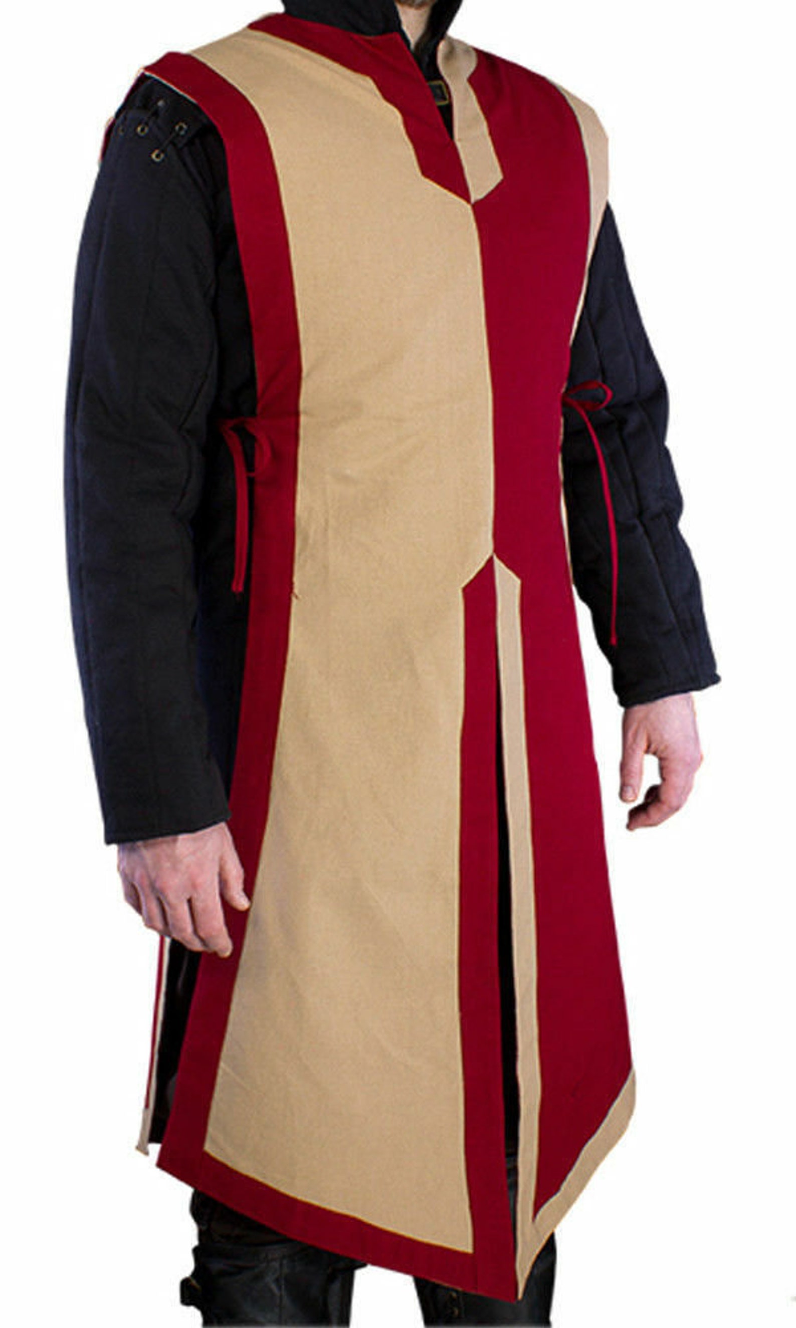 Larp Jerkin Sleeveless Basic Medieval Tabard Renaissance Etsy UK