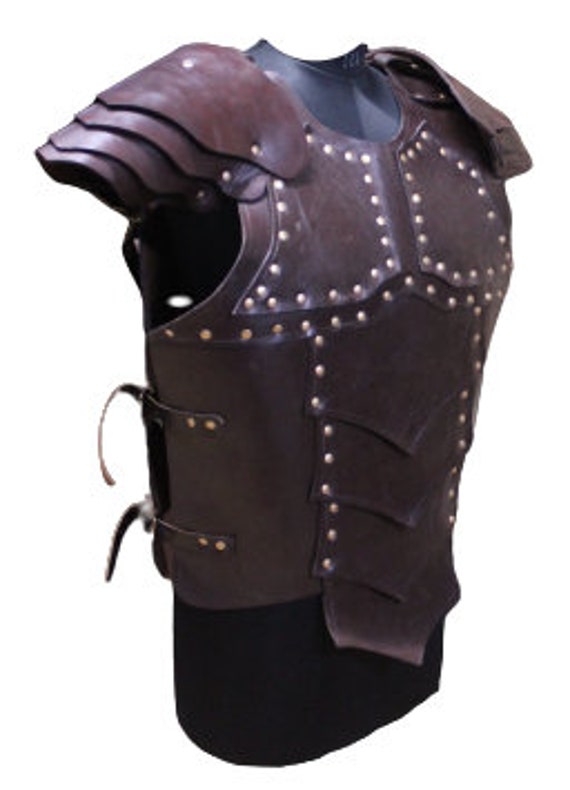 Leather Body medieval Muscle Armor Collectible Wearable Roman Heavy Costume 2021 