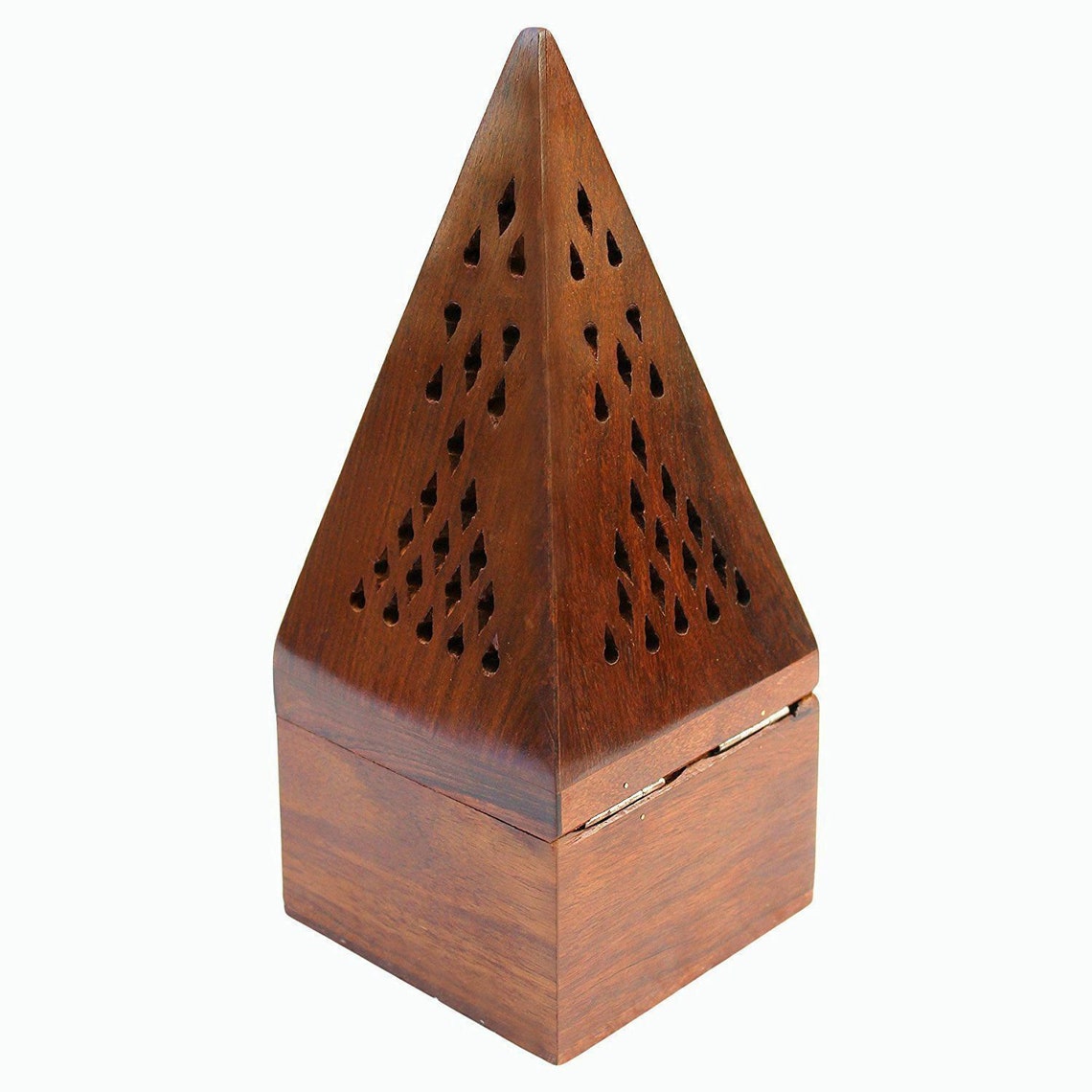 Wooden Incense Box Fragrance Stand Holder Agarbati Dhoop Etsy