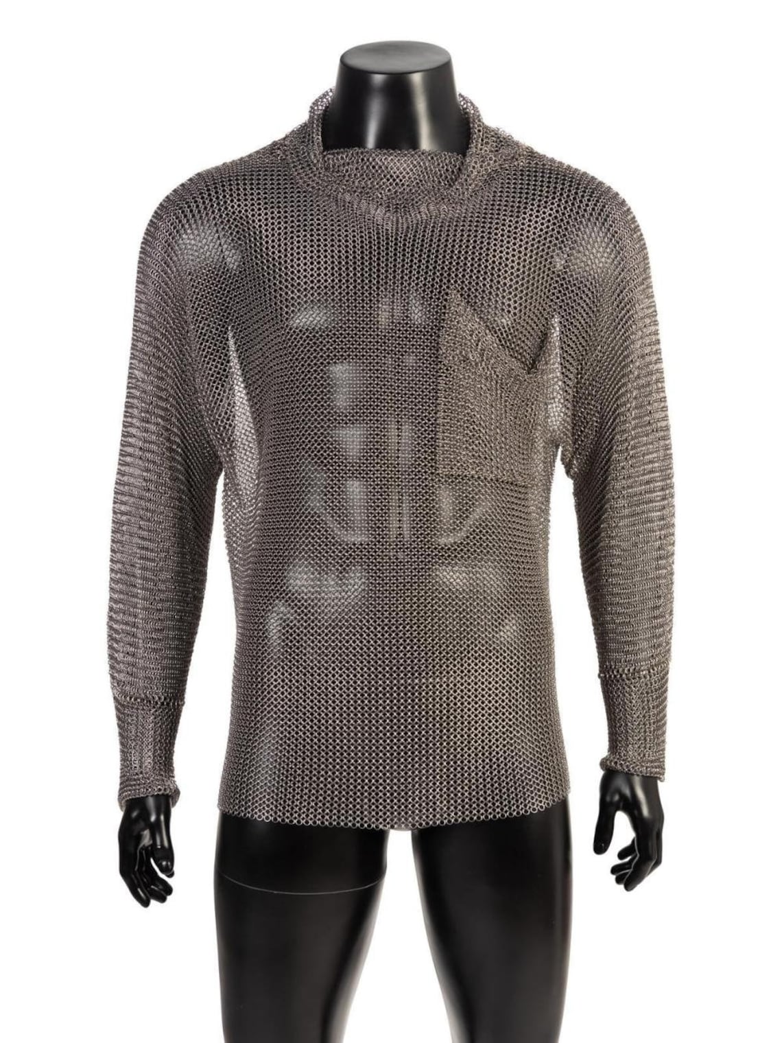 CHAINMAIL Mild steel Men's Chain Mail Shirtlong sleeves Etsy