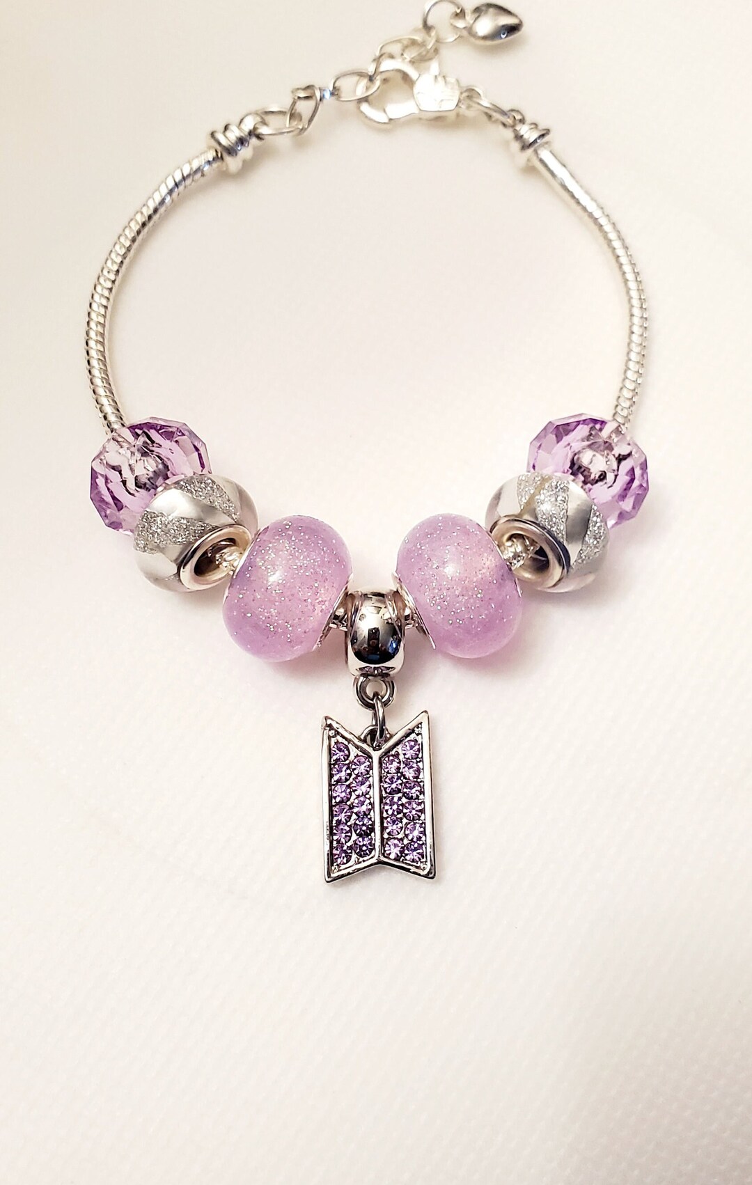 BTS Pandora Style Bracelet