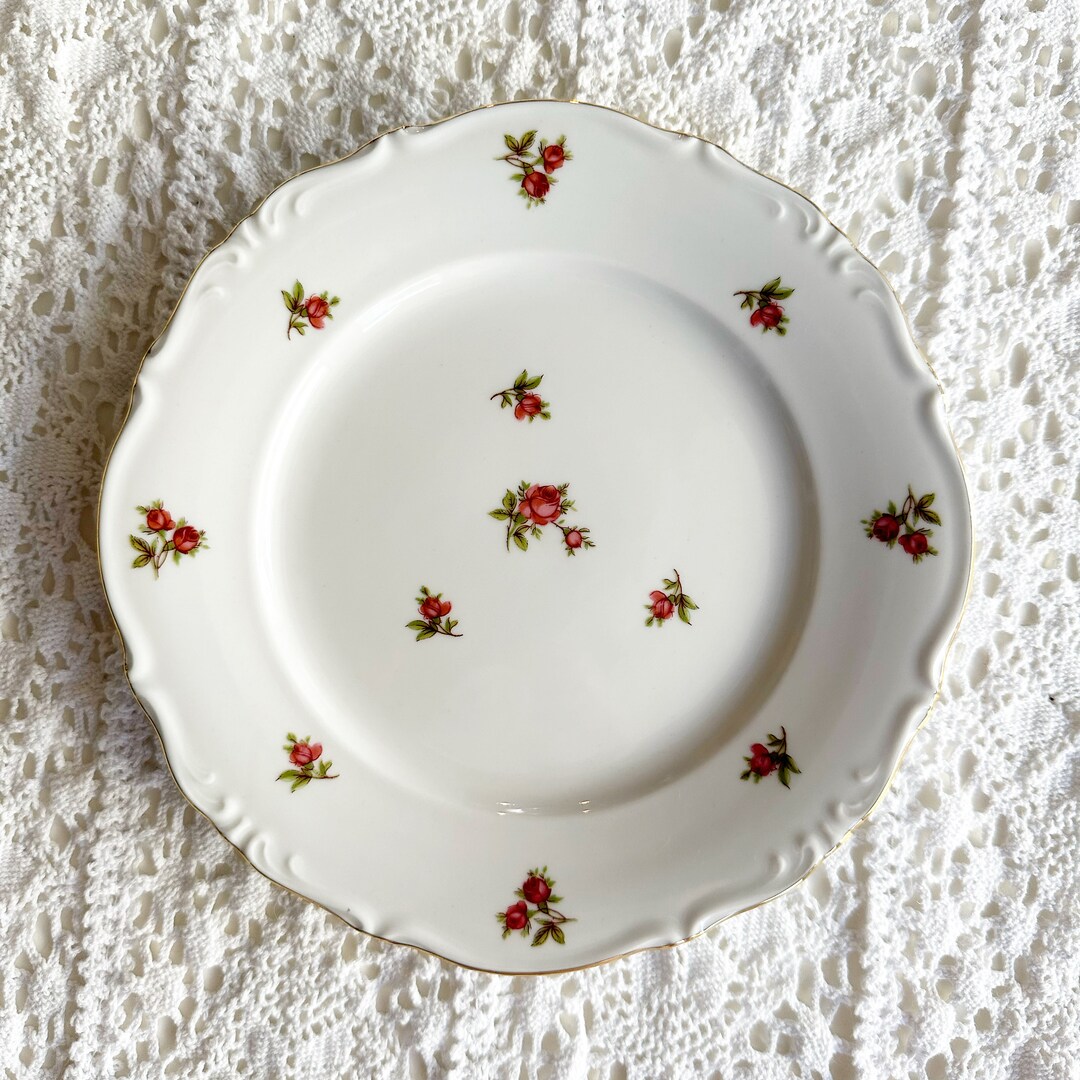 Bavaria Western Germany Dessert Plate Fine Bone China Gold Etsy