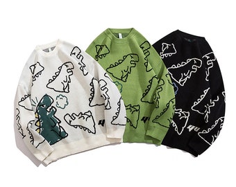 mens dinosaur jumper