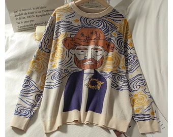 vincent van gogh sweater