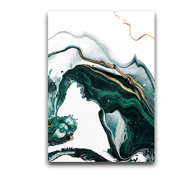 Set of 3 Minimalist Abstract Wall Poster Canvas Art Print Painting Contemporary Art Decoration
