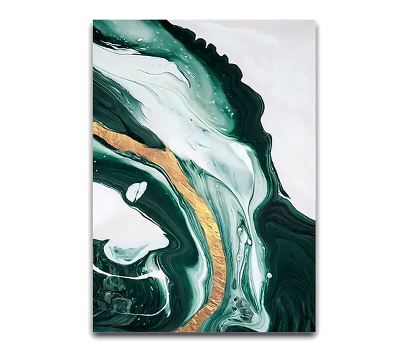 Set of 3 Minimalist Abstract Wall Poster Canvas Art Print Painting Contemporary Art Decoration