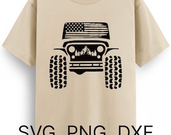 Off road SVG files for Cricut Off road PNG sublimation design Camping svg American flag svg tire track svg  mountains svg country svg