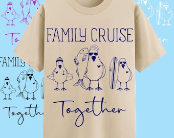Family cruise together SVG Family Cruise PNG Vacation Shirt Design Navy svg albatross Tropical Travel Svg Files for Cricut Family Reunion