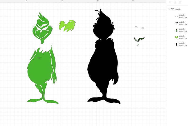 grinch standing svg