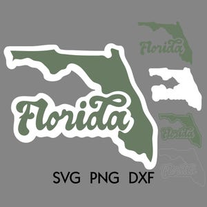 Florida Layered SVG für Cricut Bundesstaat Florida svg Miami svg Datei Florida PNG Sublimationsdesign Laserschnittdateien svg usa Karte Vektor