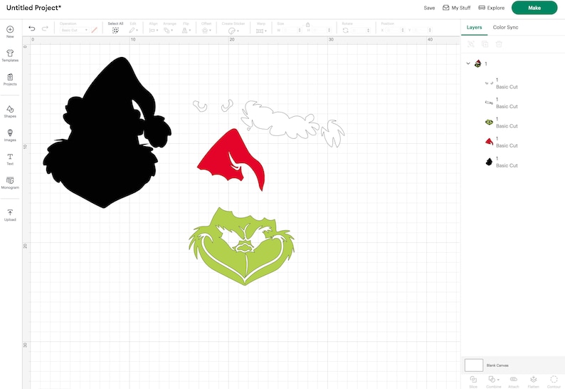 grinch hat svg, Christmas Grinch face SVG layered, santa hat svg, pink santa hat grinch svg, grinch svg layered