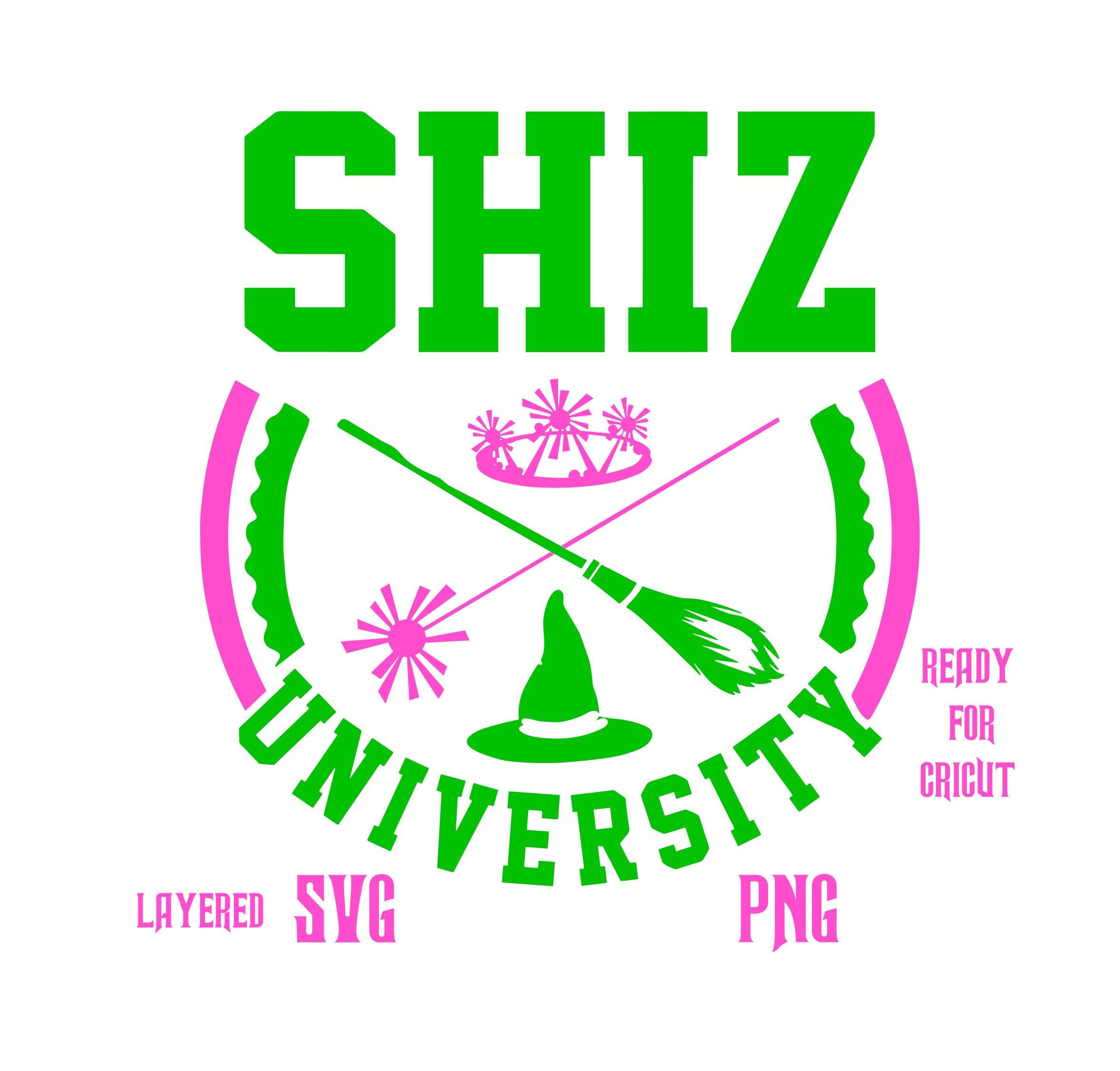 Collana Wicked Shiz University – Ciondolo Smaltato Blu Con Cristalli – Regolabile 40-45 Cm