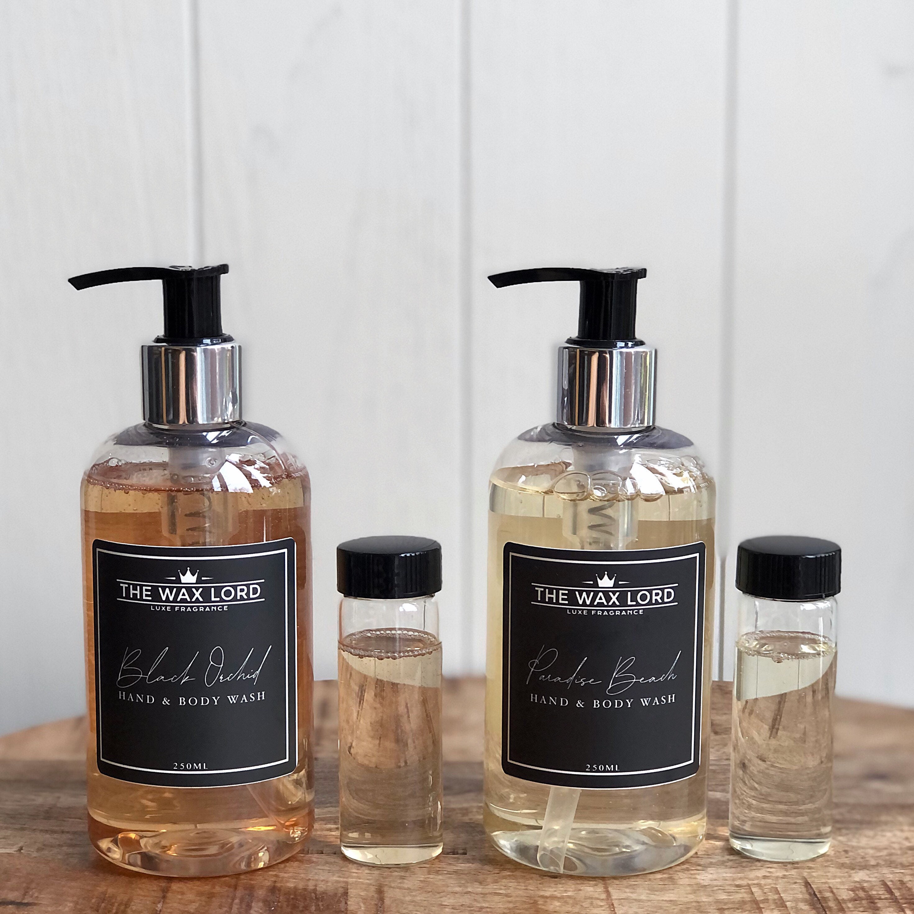 Luxury Hand & Body Wash / Sample Size 25ml / Black Orchid / Etsy