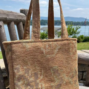 Boho Southwest Tote Bag: Handmade Earth Tone Market Bag