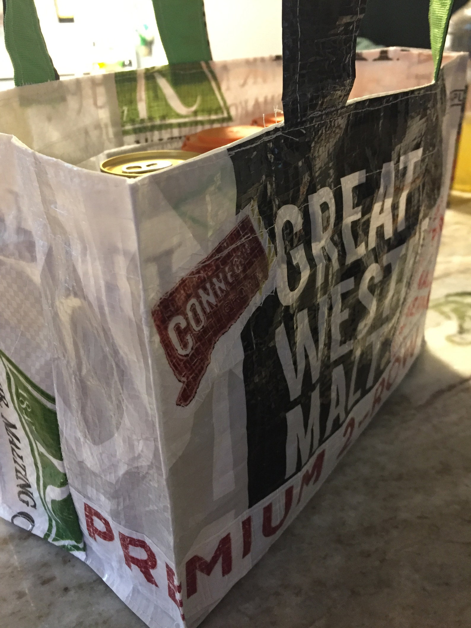 Craft Beer Bags Malt Bags Upcycled Into Sturdy Totes for Etsy