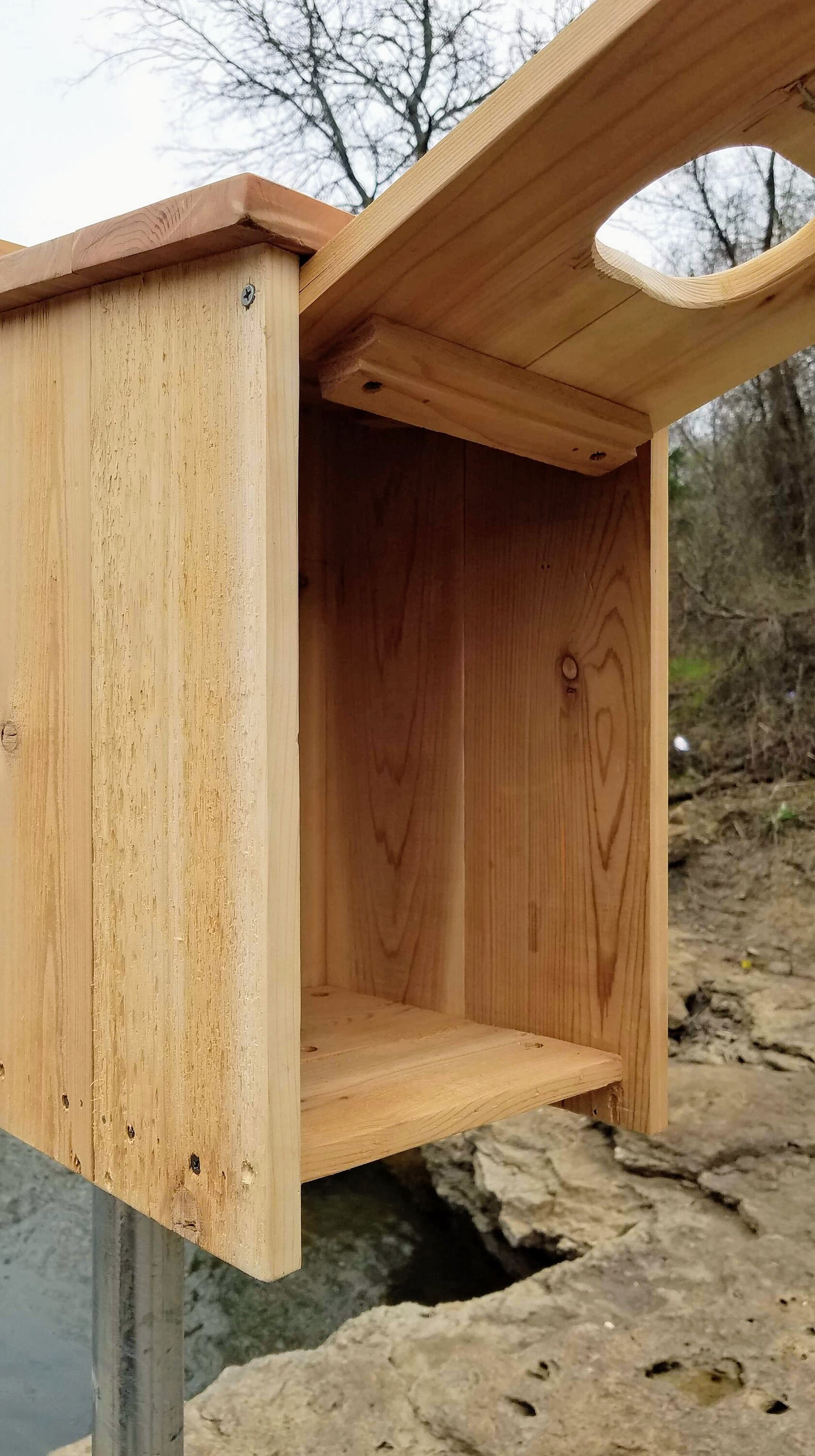 Bundle Wood Duck Nesting Boxes Handcrafted Cedar Birdhouse Etsy