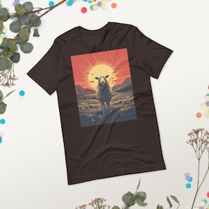 Sheep T-Shirt, Funny Sheep Tee, Farm Animal Shirt, Cottagecore Nature Sheep Shirt,  Lamb T-Shirt