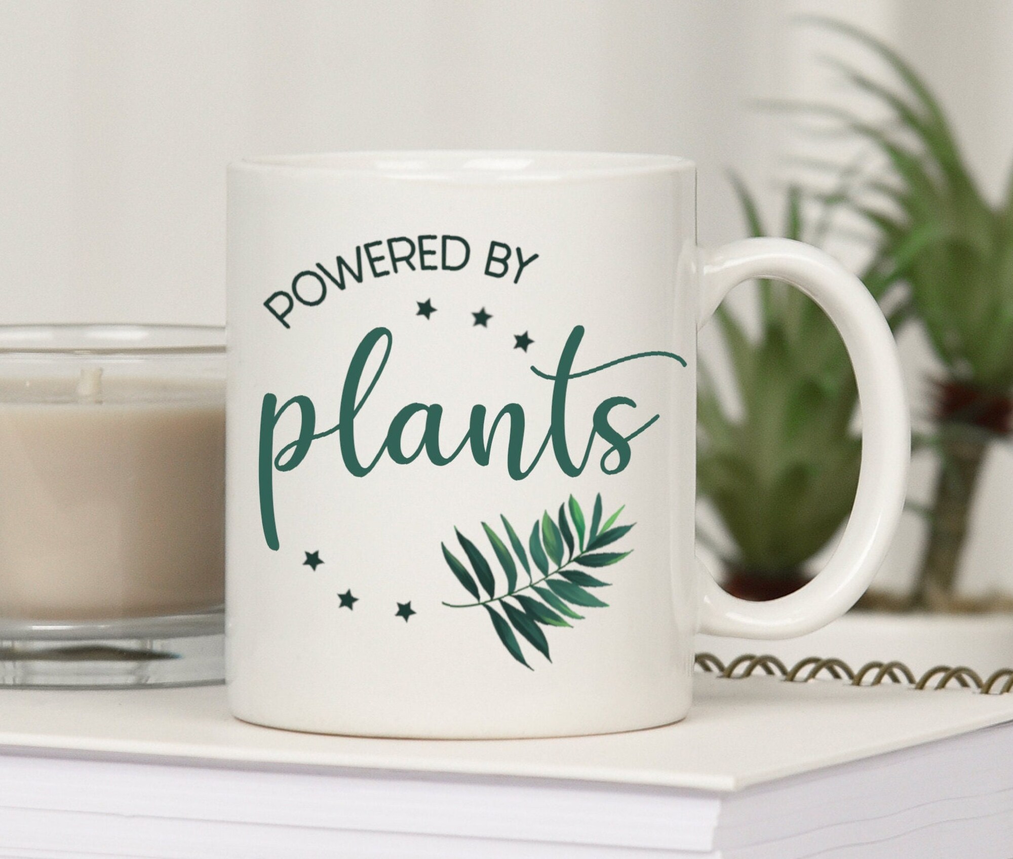 Discover Powered By Plants Mug
