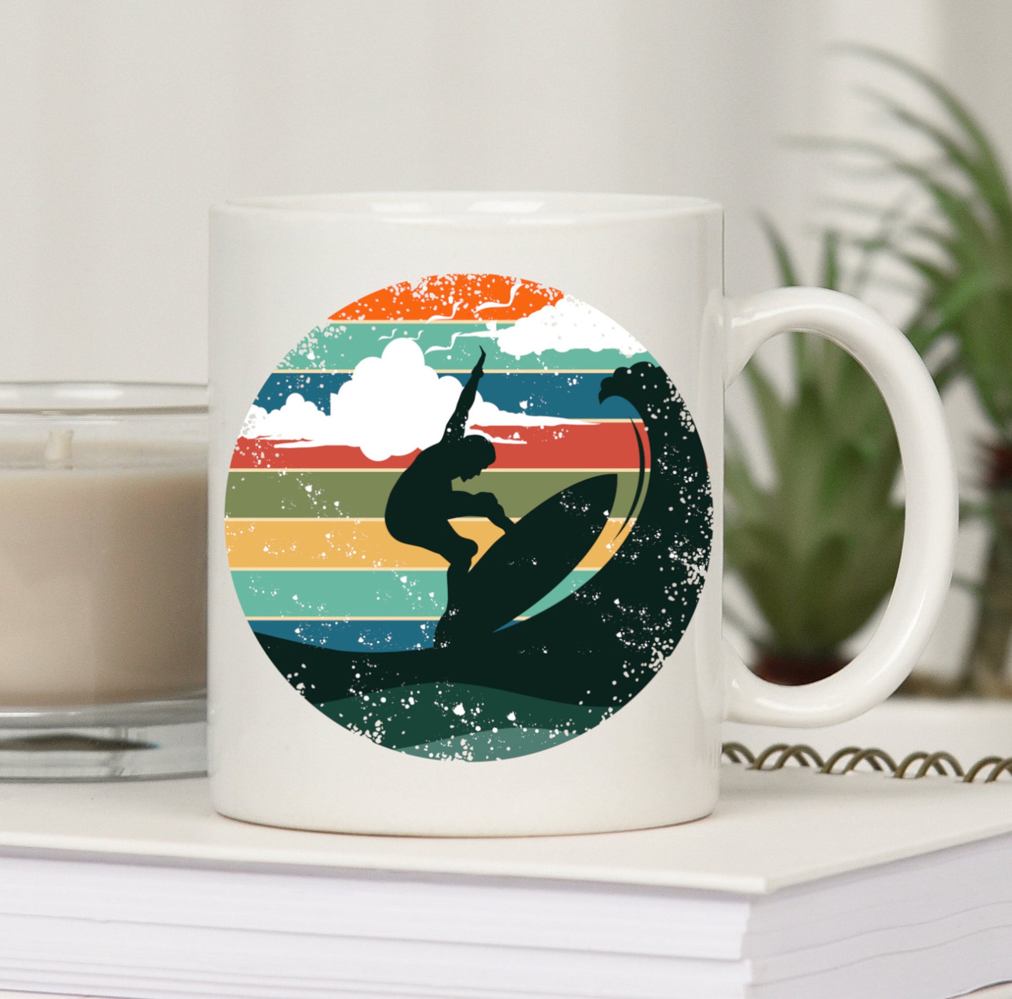 Discover Surfing Coffee Mug