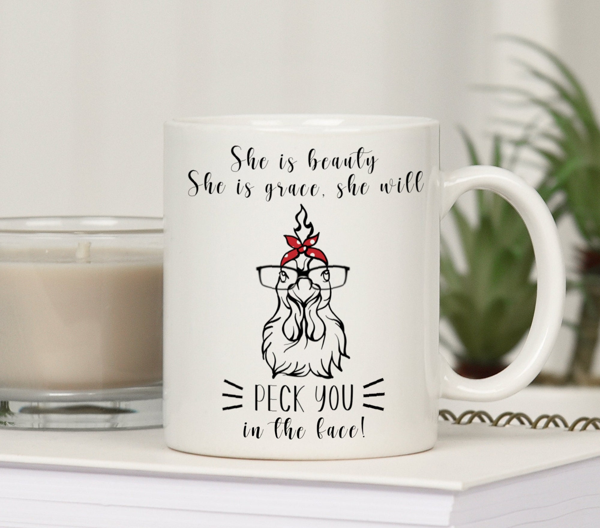 Discover Chicken Lady Mug