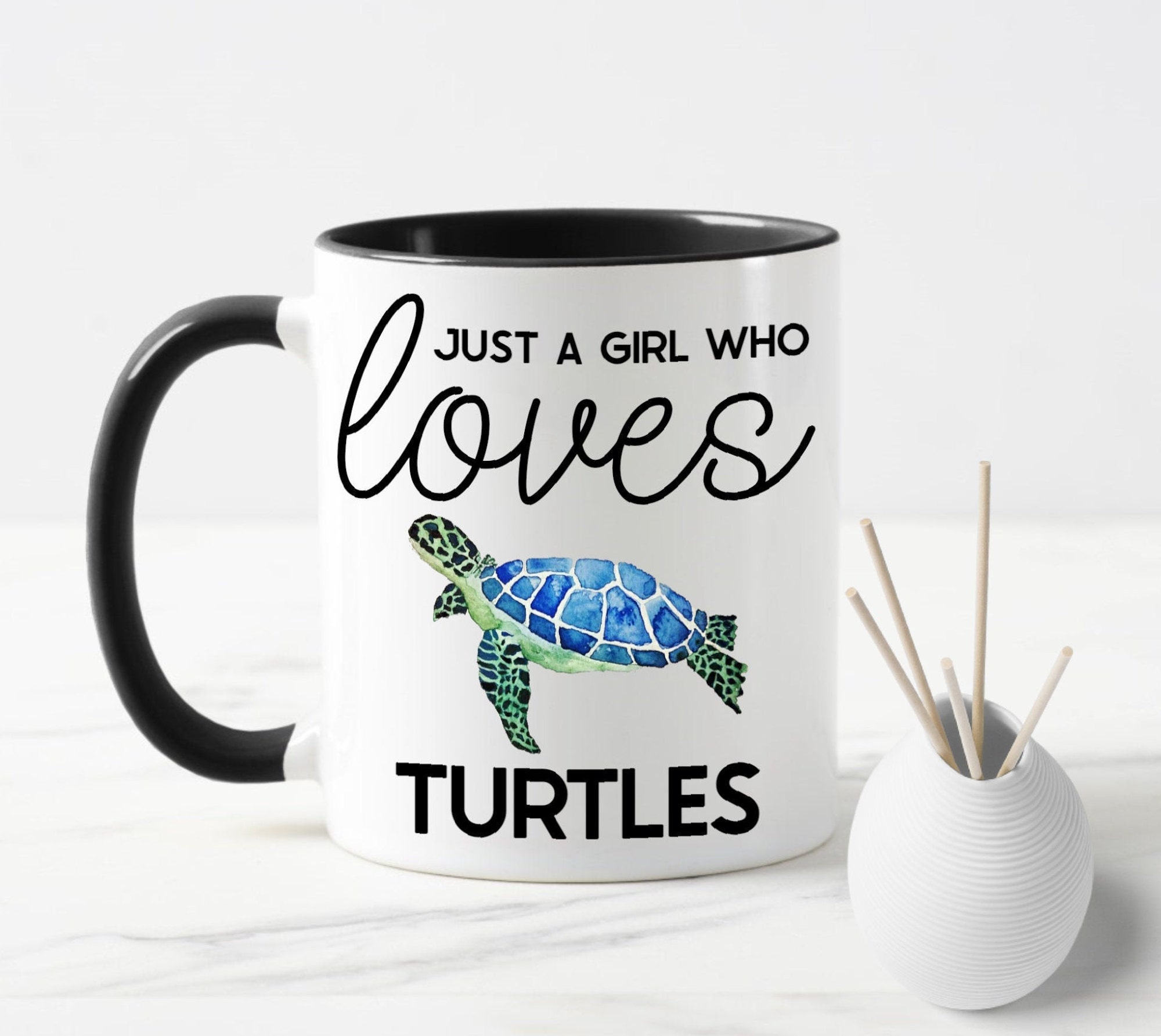 Just a Girl Who Loves Turtles Mug