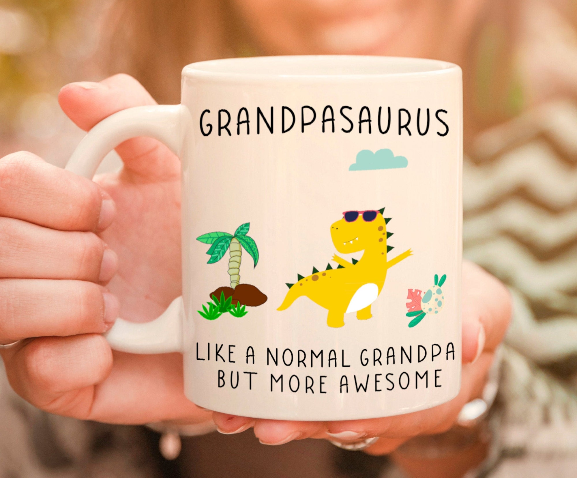 Discover Grandpasaurus Mug