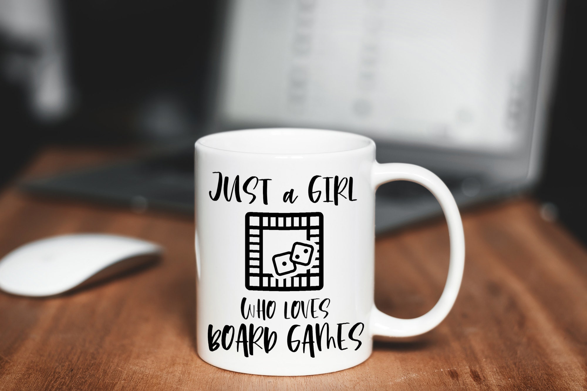 Just a Girl Who Loves Board Games Mug