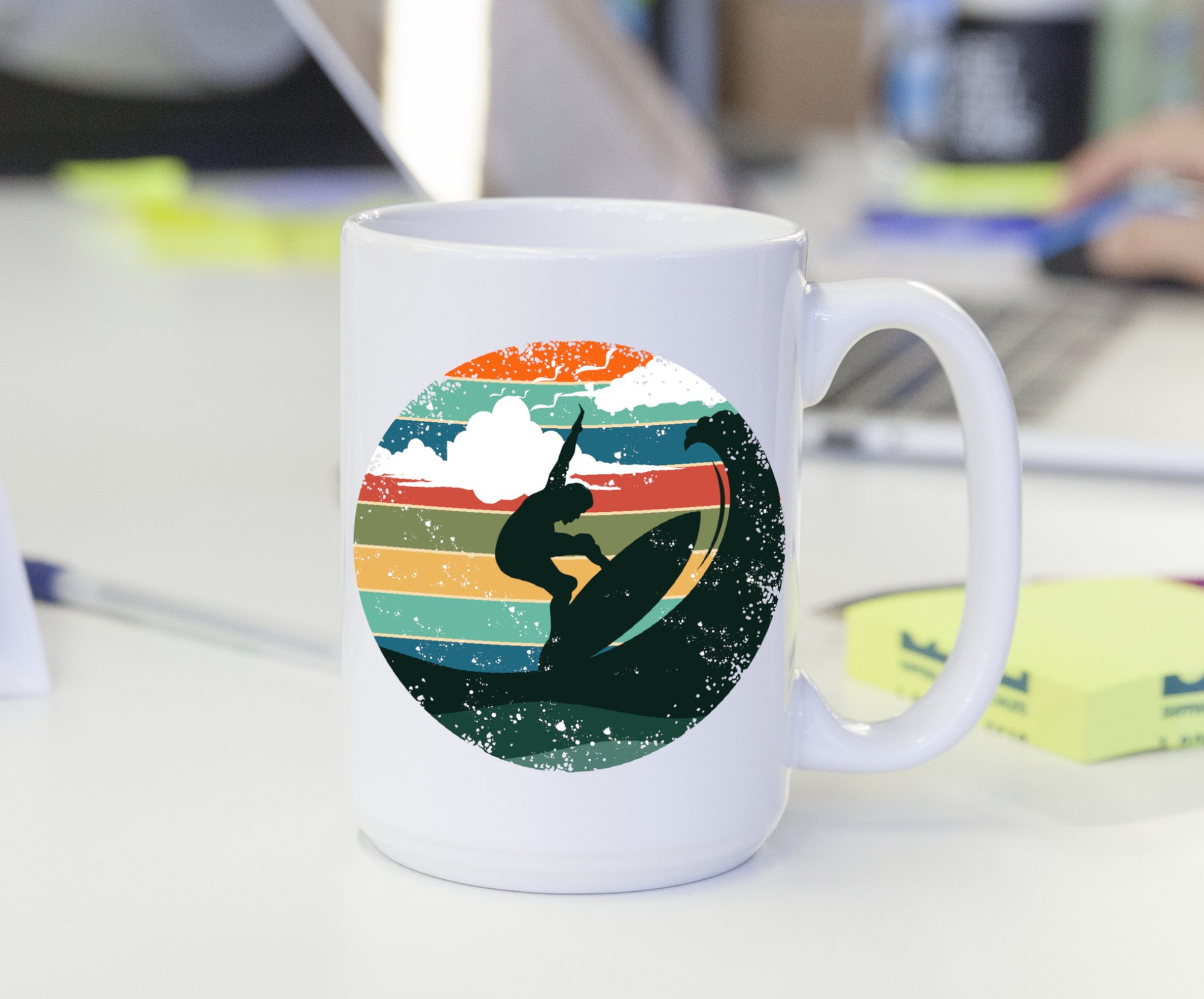 Surfing Coffee Mug