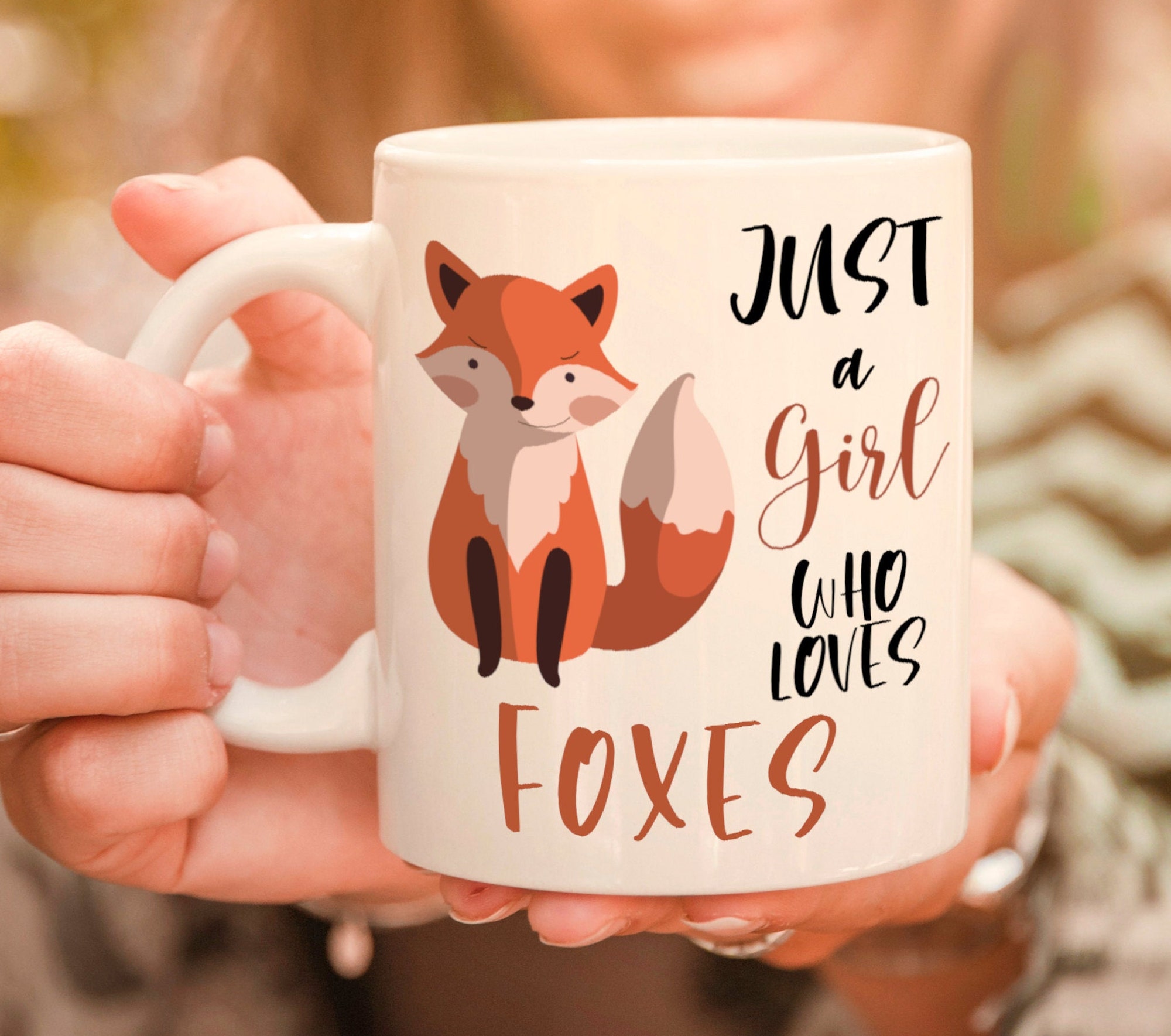 Just a Girl Who Loves Foxes Mug