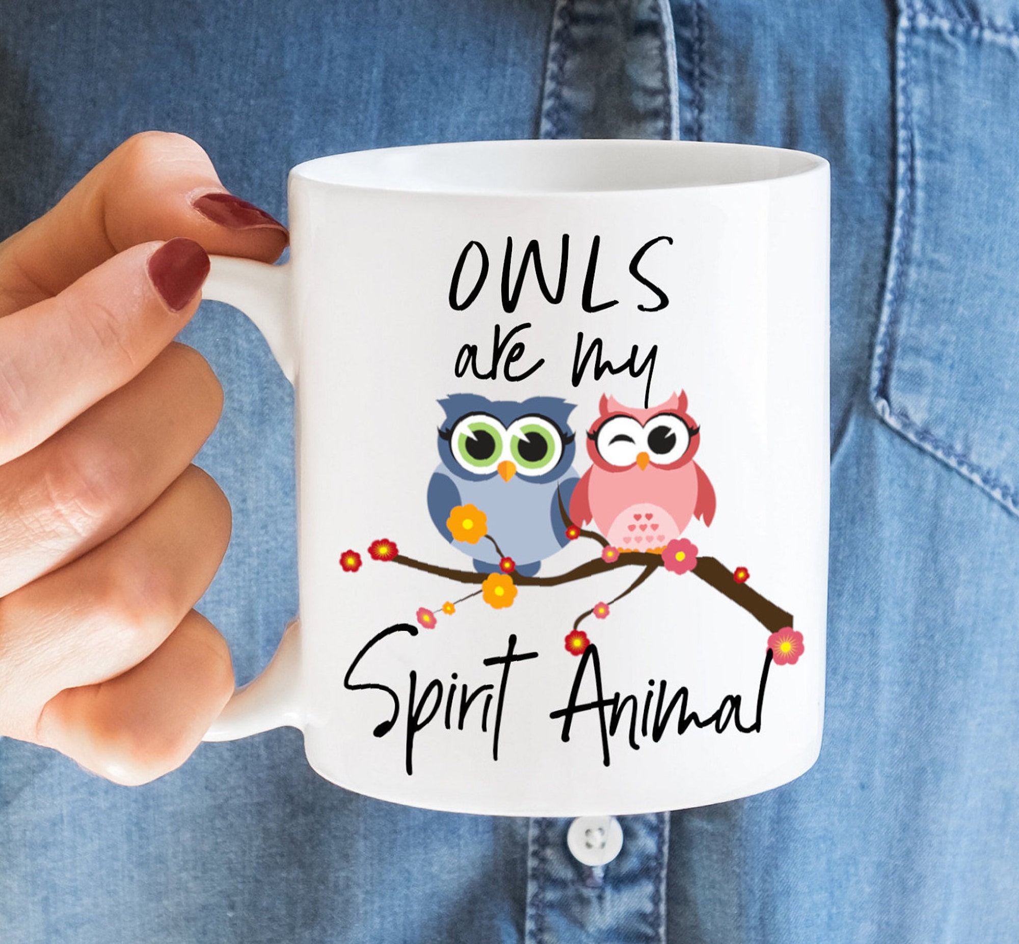 Discover Owls Are My Spirit Animal Mug