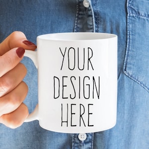 Create Your Own Mug. Personalised Text Mug. Custom Quote Gifts, Custom Mug