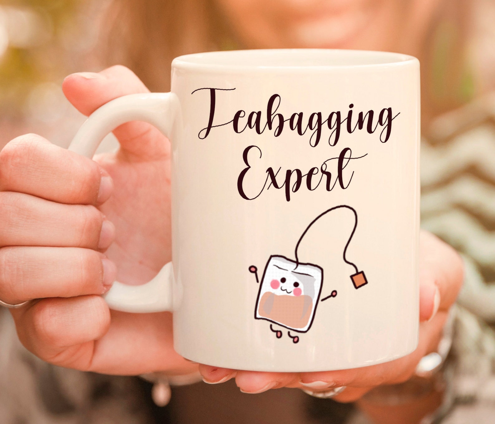 Funny Tea Mug. Teabagging Expert Mug Birthday Gift for Tea Etsy UK