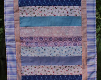 Doll Quilt Pink and Lavender