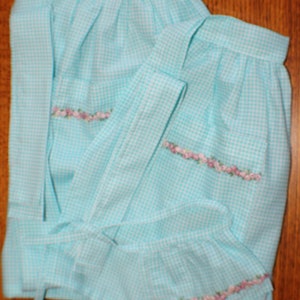 Matching Apron Set for Adult, Child, 18&quot; Doll