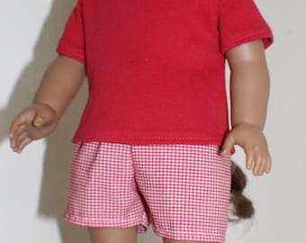 Korte broek en topset