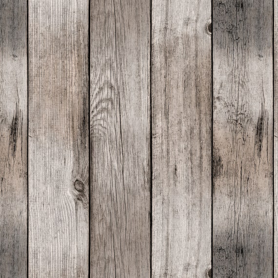 PVC Table Cloth Floorboards Natural, Wooden Plank Brown Beige Grey, Table Cover Decoration, Arts & Crafts Idea, Wipe Clean