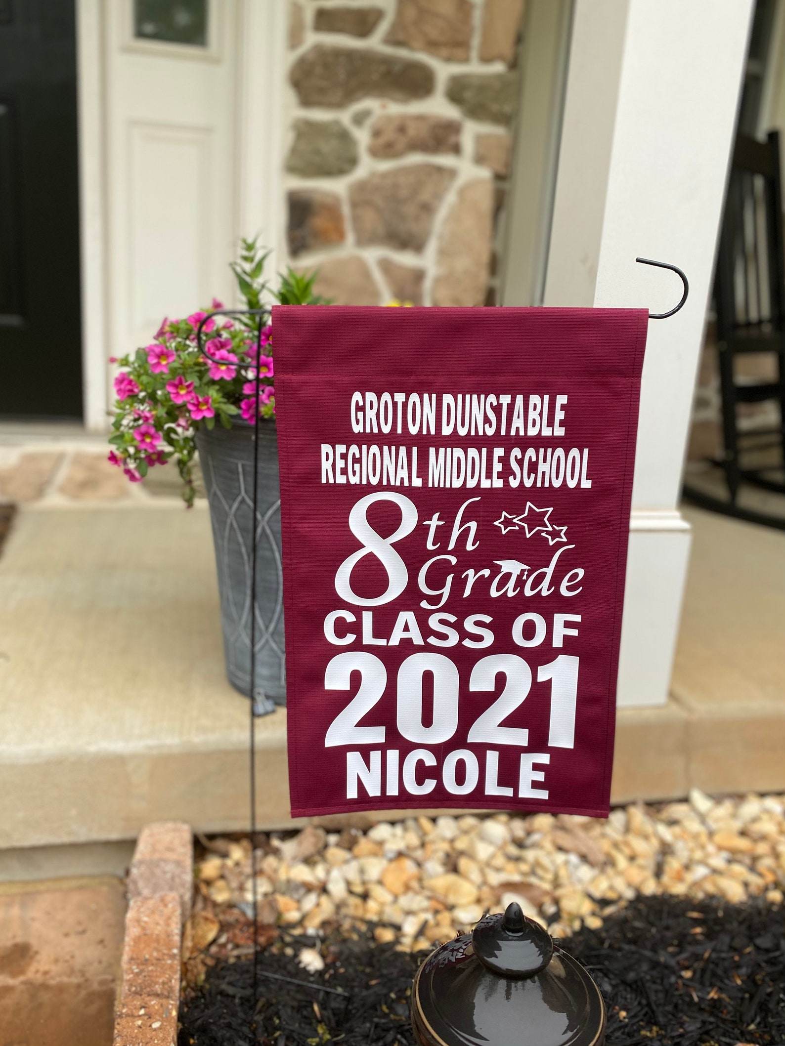 8th Grade Graduation Yard Sign Middle School Graduation 8th Etsy