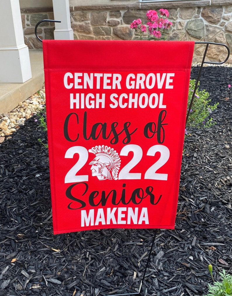 Class of 2022 Yard Flag Graduation Decorations 2022 Class of Etsy