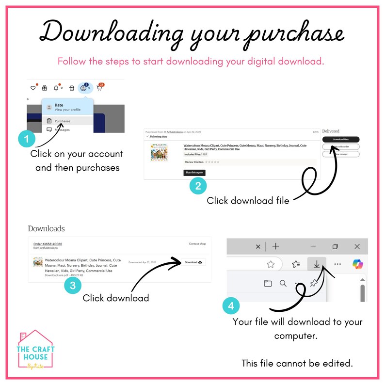 Moana Inspired Party Decorations | Craft Table Sign | Digital Download | Moana | image 2