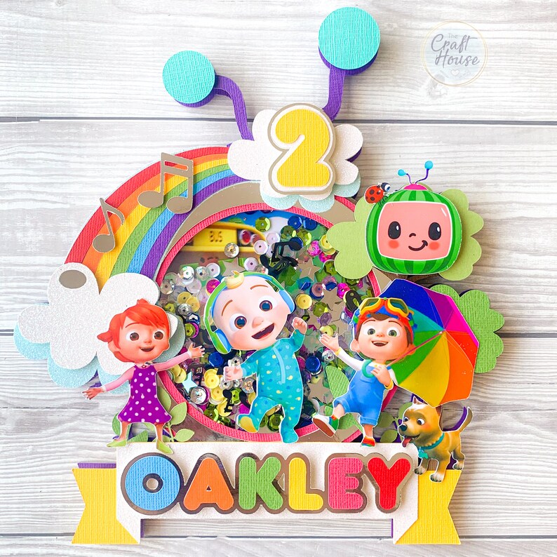 Cake Topper Shaker Cake Topper Etsy UK